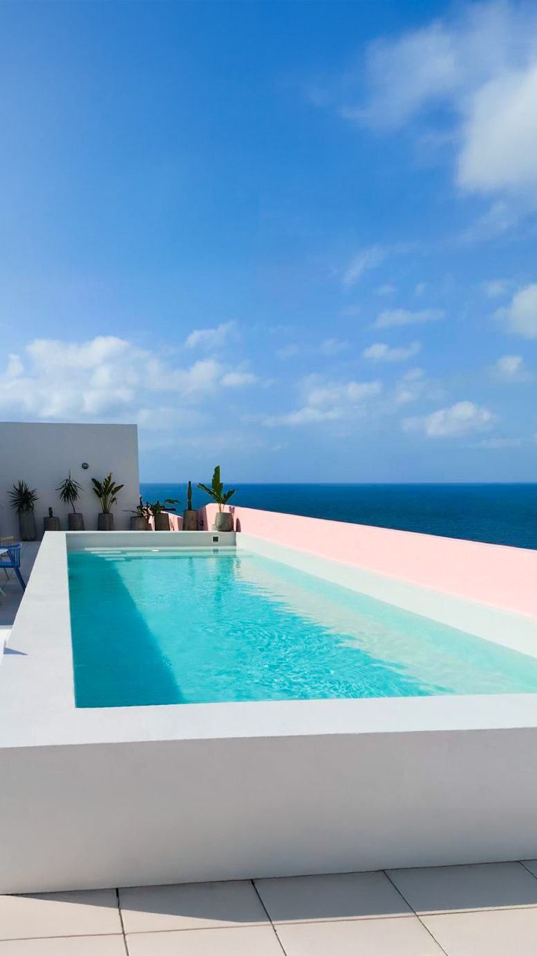 Microcement pool